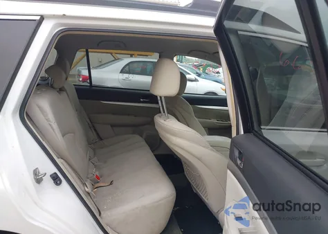 2012 Subaru Outback 2.5I Premium из США, поврежденный, VIN 4S4BRCCC5C3243551